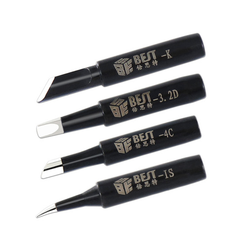 Best Inner Heat 936 Iron Tip Straight Bend Hoof-shaped Welding Head Eco-friendly Long-life Welding Tool