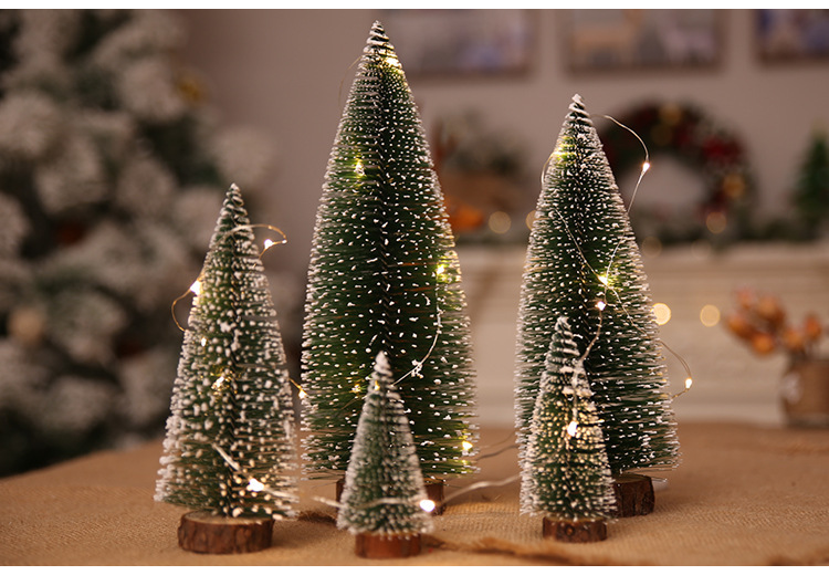 100g Weight Christmas Fashion PVC Wood Party Christmas Tree