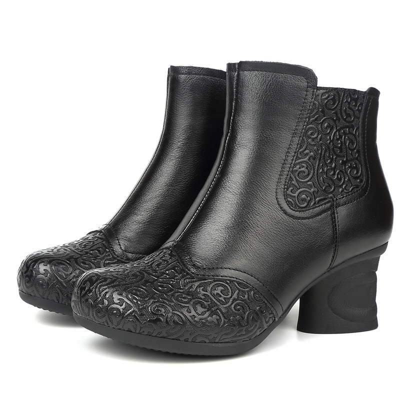 Bottes femme en En cuir - Ref 3355415 Image 7