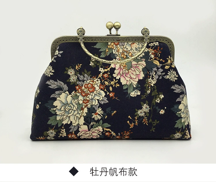 Ручная handmade Xinqing дизайнерская трёхмерная сладкая леди-литературная винтажная ручная форма золотая сумка