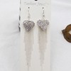 Long earrings, essence, cards, pack, European style, wholesale