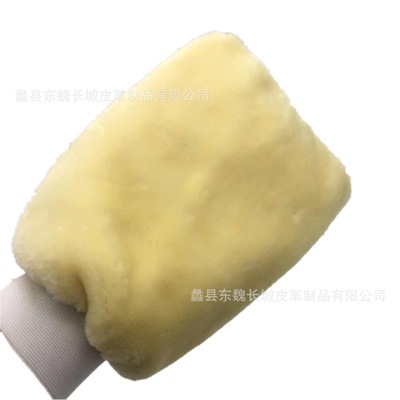 优世 洗车手套加厚双面洗车用品抛光打蜡镀晶擦车仿羊毛手套厂家|ru