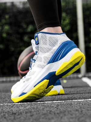 八哥男鞋篮球鞋男高帮冬季透气球鞋3库里2代减震战靴防滑运动鞋男|ru