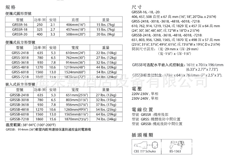 Hatco GRSSB-2418-G 24