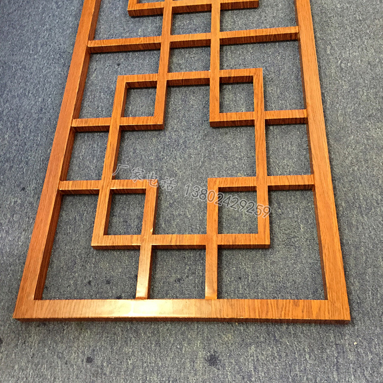 窗欞格隔斷仿古景墻花漏窗 古典庭院入口屏風(fēng)漏窗 鋁窗花圖片大全