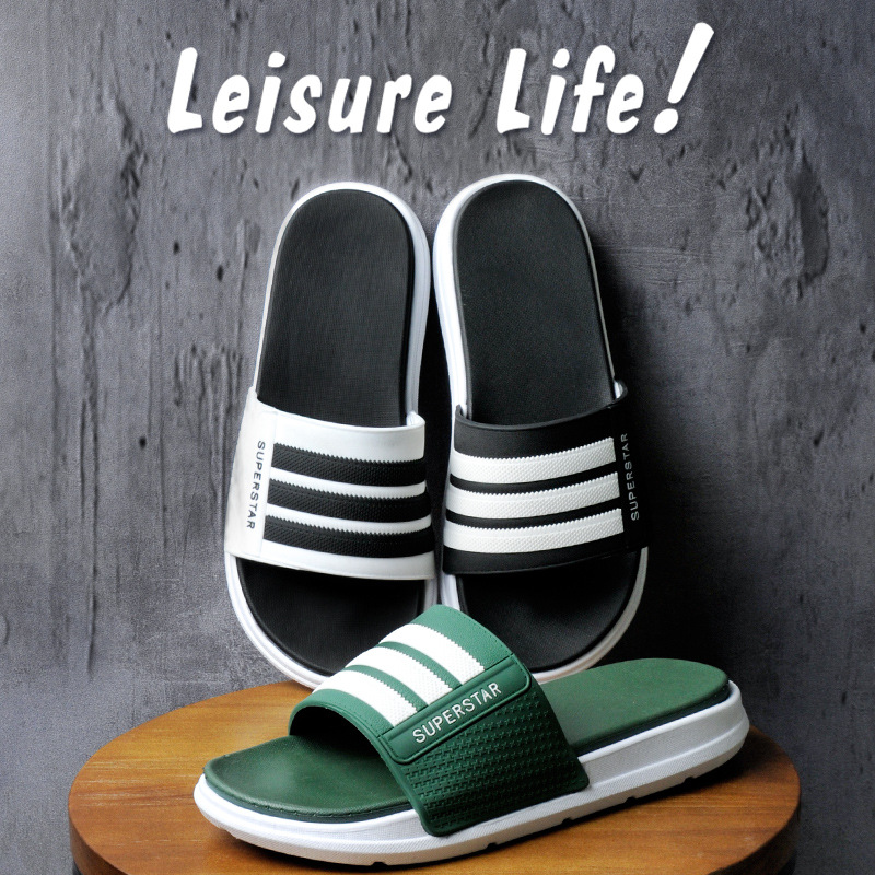 2019夏季潮款運動拖鞋男士涼拖鞋室內透氣居家鞋防滑浴室拖鞋批發