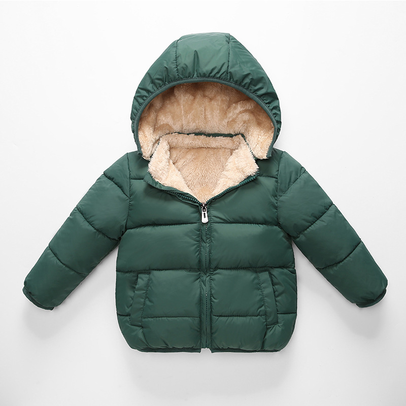 Children's clothing wholesale children's cashmere cotton-padded coat boys' down cotton-padded coat girls' cotton-padded coat baby thickened children's clothing coat winter