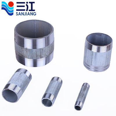 厂家玛钢外丝工程用玛钢外丝镀锌六角丝外丝接头铁管延长外丝