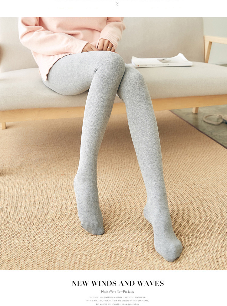 细条纹打底裤裁_09