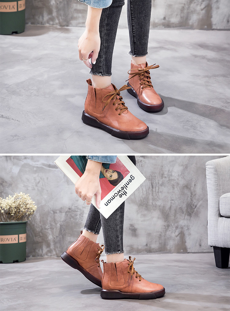 Bottes femme en En cuir - Ref 3355440 Image 23