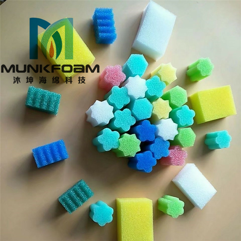 厂家定制 医用异形切割海绵头 海绵块工具 颜色形状多样
