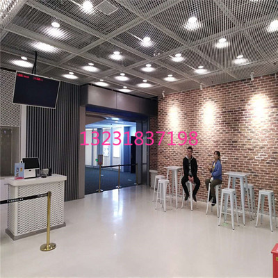 批发 铝板网天花吊顶 集成吊顶铝扣板 铝格栅天花吊顶 厂家定制