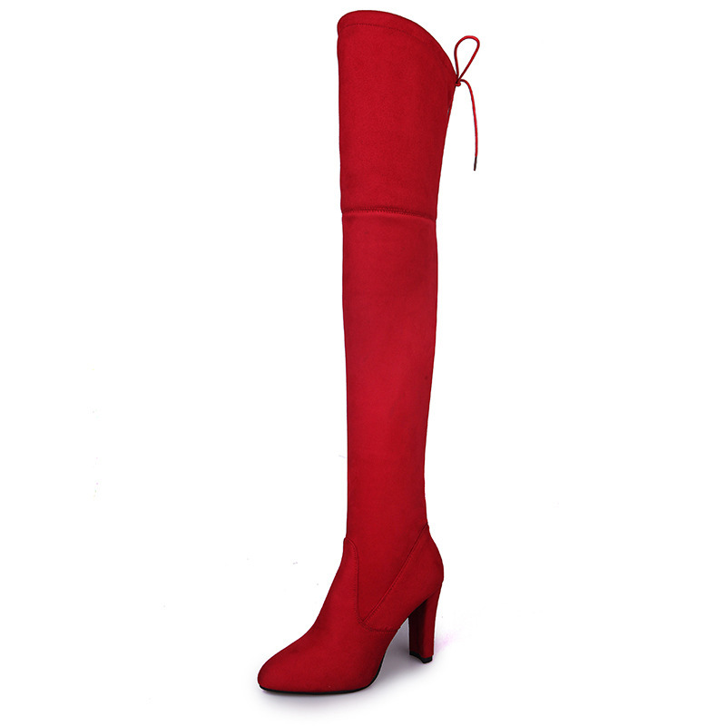 Bottes femme en Daim - Ref 3354939 Image 6
