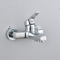 廠家直銷 浴缸三聯水龍頭 浴室暗裝花灑混水閥龍頭 名家三聯龍頭