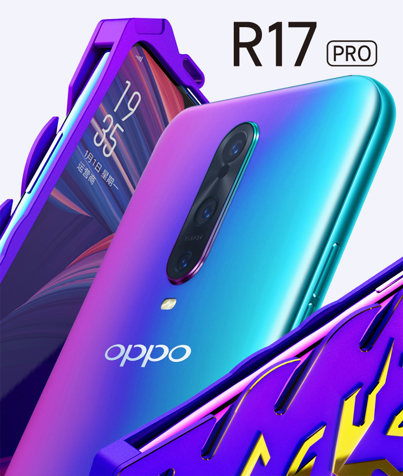 SIMON New THOR II Aviation Aluminum Alloy Shockproof Armor Metal Case Cover for OPPO R17 Pro & OPPO R17