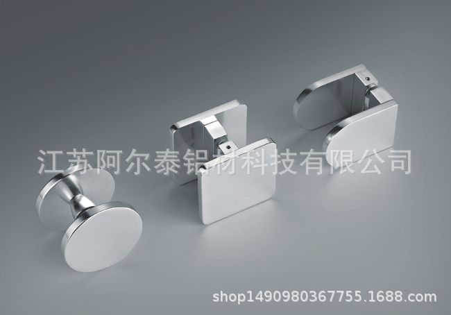 厂家生产淋浴房铝合金配件厂家 淋浴房铝合金角码配件 简约时尚
