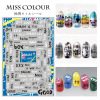 Adhesive Japanese nail stickers, fake nails for nails, sticker, 2021 collection, English letters