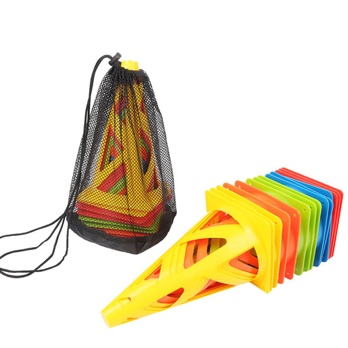 23cm Hollowed-Out Marker Cone for Inline Skating Freestyle Poles & Football Obstacles  
Football Training Equipment