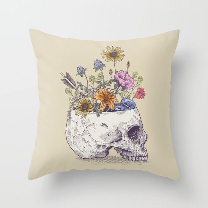 half-skull-flowers-jor-pillows