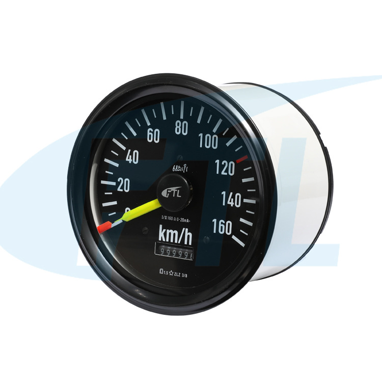 HXD1机车双针速度表/里程表-ZLZaz3/8（EGZ3/8az）-带里程160km