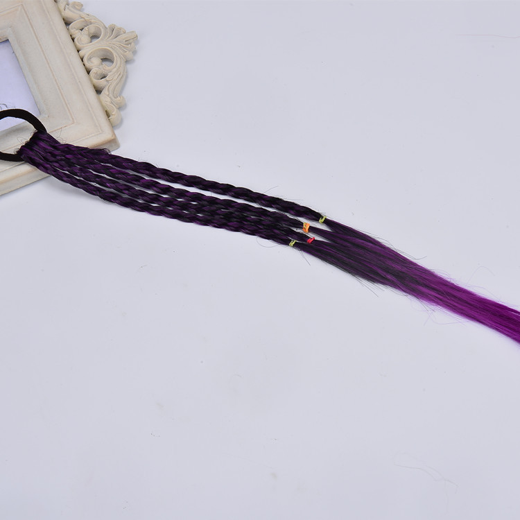 迷茫日用百货彩色假发辫子