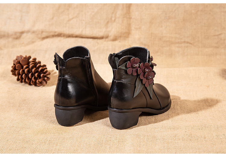 Bottes femme en En cuir - Ref 3355119 Image 25