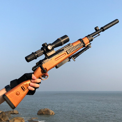 儿童绝地求生吃鸡98K可发射子弹 awm玩具枪水弹枪m24手动狙击步抢