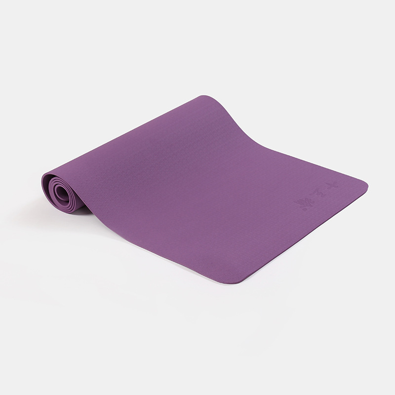 十三瑜厂家直销TPE瑜伽垫6mm环保无味防滑贴地瘦身舞蹈平板支撑垫|ms
