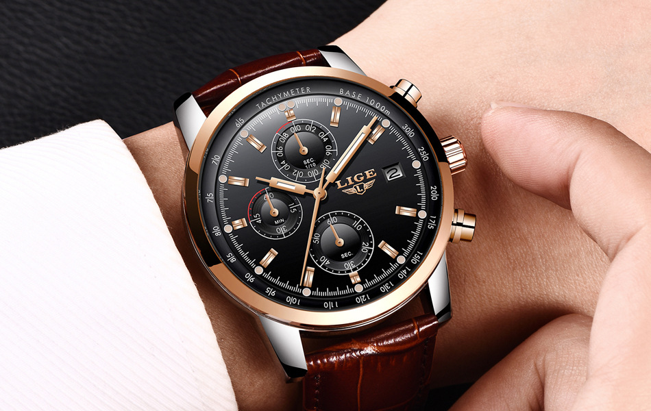 LIGE Watch in Different Colors