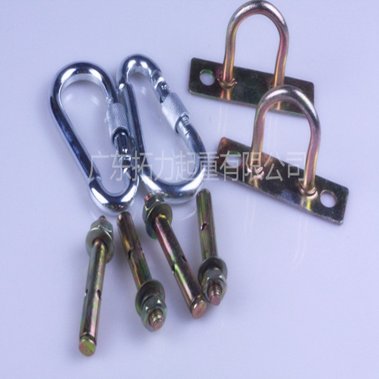 消防软梯绳梯家用户外攀高训练梯软梯子固定挂件挂钩逃生绳