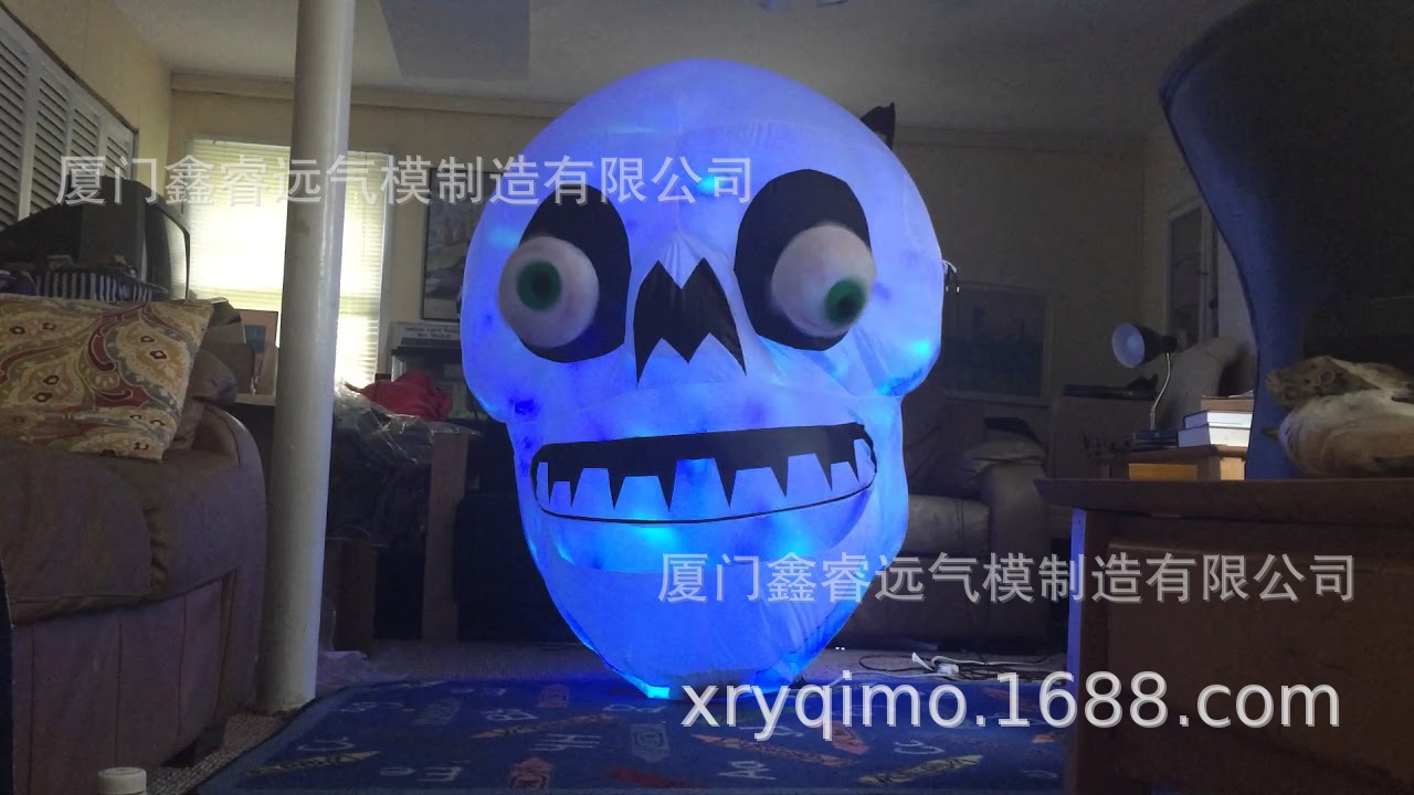 万圣节气模软雕塑室内室外灯光装饰酒吧装饰灯光