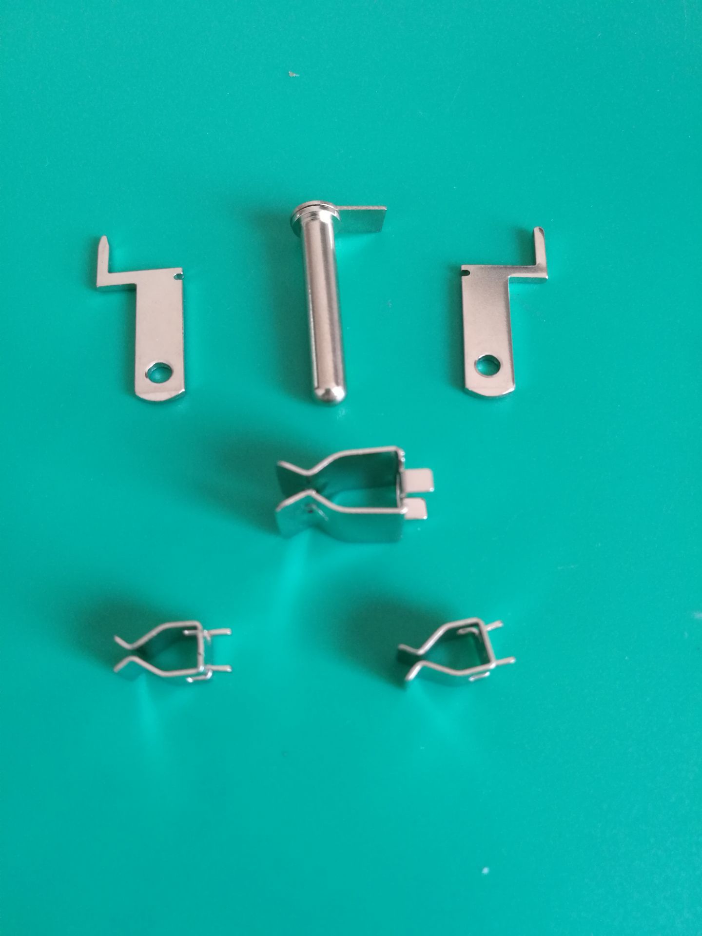 美规三插端子 扁插片圆插头及弹片