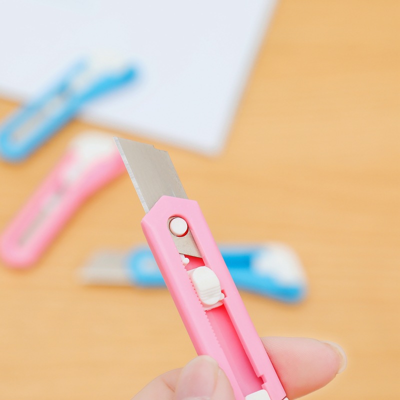 便携迷你墙纸小刀 开箱刀手机壳diy工具学生儿童工艺裁纸刀美工刀详情4