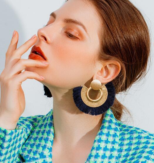 Tassel Earrings Fashion Jewelry Usa New Year New Fashion National