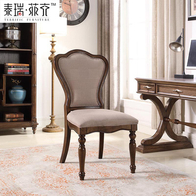 wholesale Jane America solid wood Fabric art chair Book tables and chairs write chair household chair  Learning Chair human body Engineering Soft roll