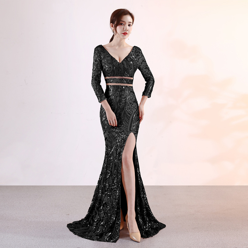 Evening dresses prom dress Robes de soire evening gowns fishtail banquet head of sexy company Evening dresses prom dress Robes de soire evening gowns fishtail banquet head of sexy company