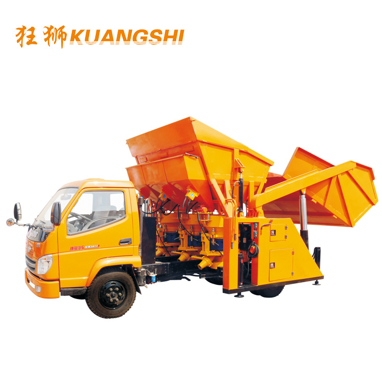 狂狮  喷浆车 混凝土连续自动上料喷浆车