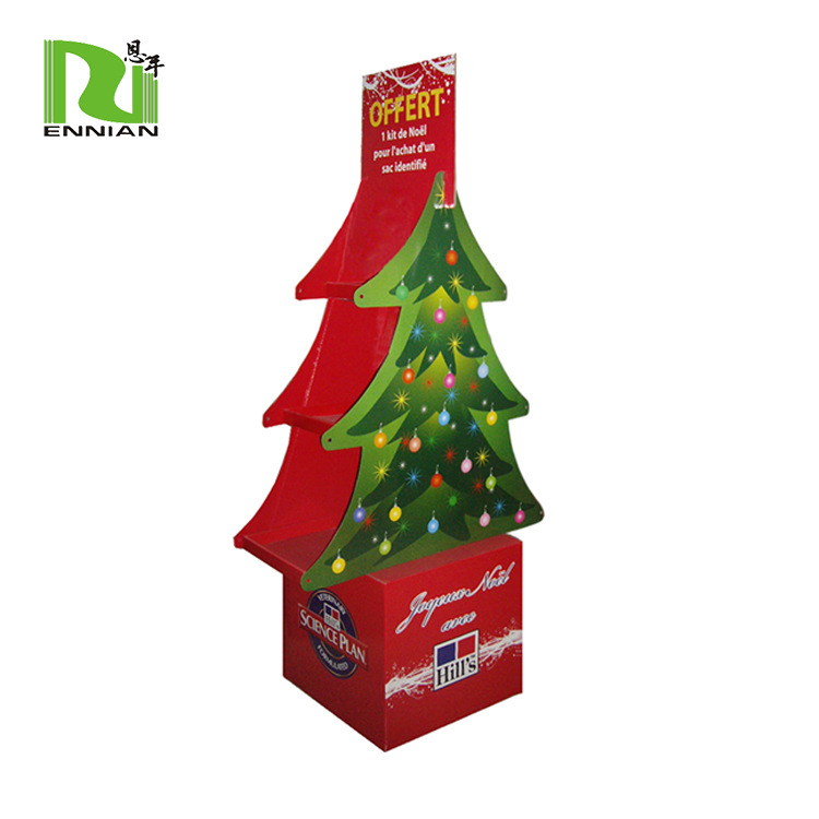 节日饰品展示架纸地堆小礼品/可印刷LOGO异形纸堆头纸货架展架