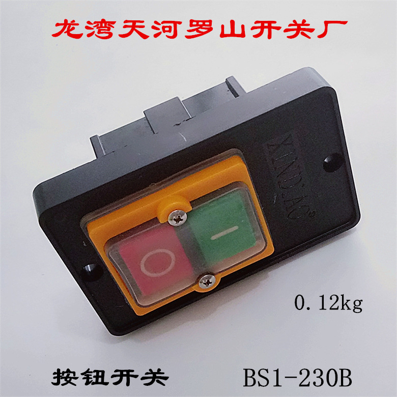 龙湾天河罗山开关厂 按钮开关 BS1-230B