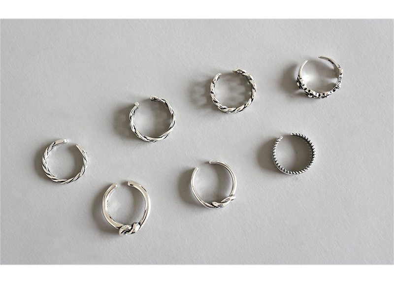 Korean sterling silver opening ring wholesale