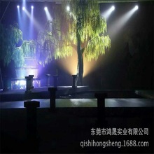 广州阿依莲品牌秀柳树工程 仿真柳树叶 舞台道具装饰 人造柳树定