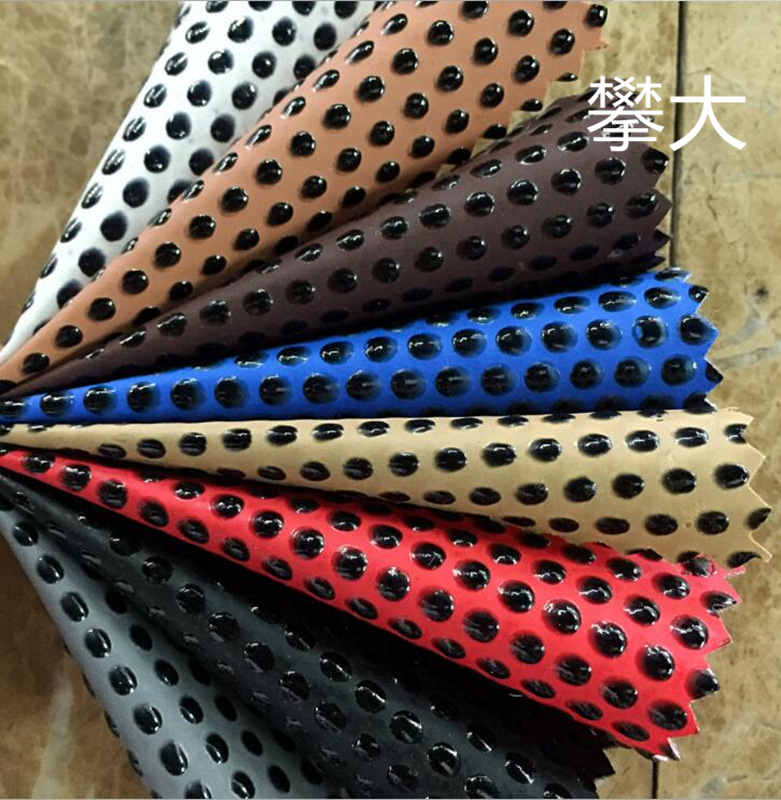 大圆点小圆点凸出水晶圆点 PU滴塑皮革 笔记本皮革 PU滴塑