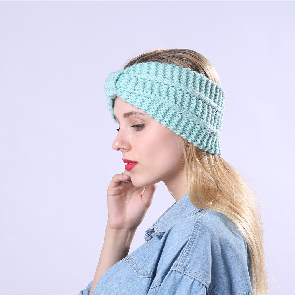 Fascia per capelli in lana per donna accessorio invernale_voghion.com