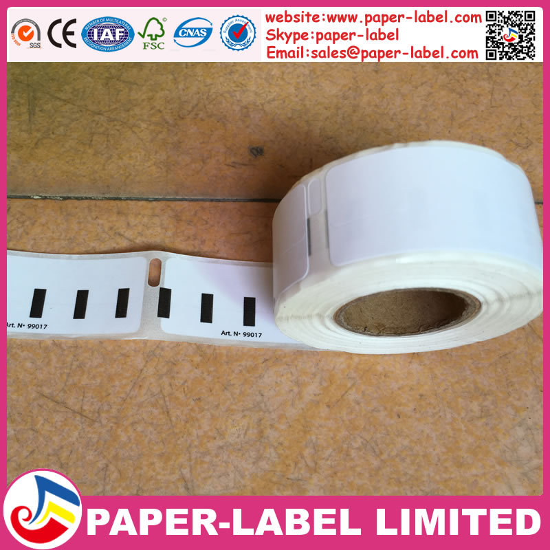 国产达美Dymo热敏兼容标签打印纸(白底黑字) Dymo-99017