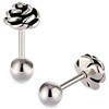 Earrings stainless steel, accessory