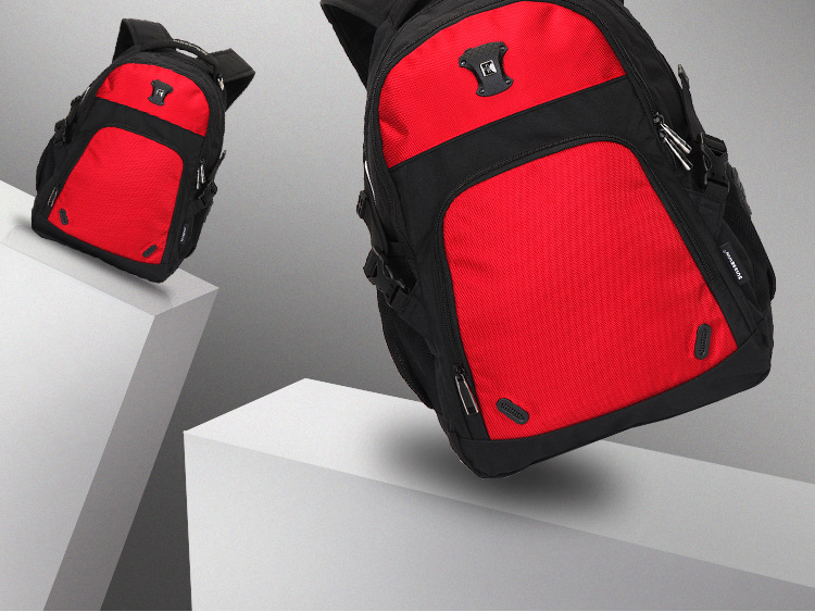 Men's Backpack, Xiangxing, Waterproof, Wear-resistant, Multi-compartment, Large Capacity, Shoulder Student Bag, Laptop Bag, Custom Logo