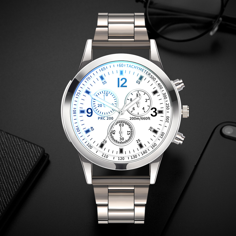 ZA01-G Geneva Steel Band Watch