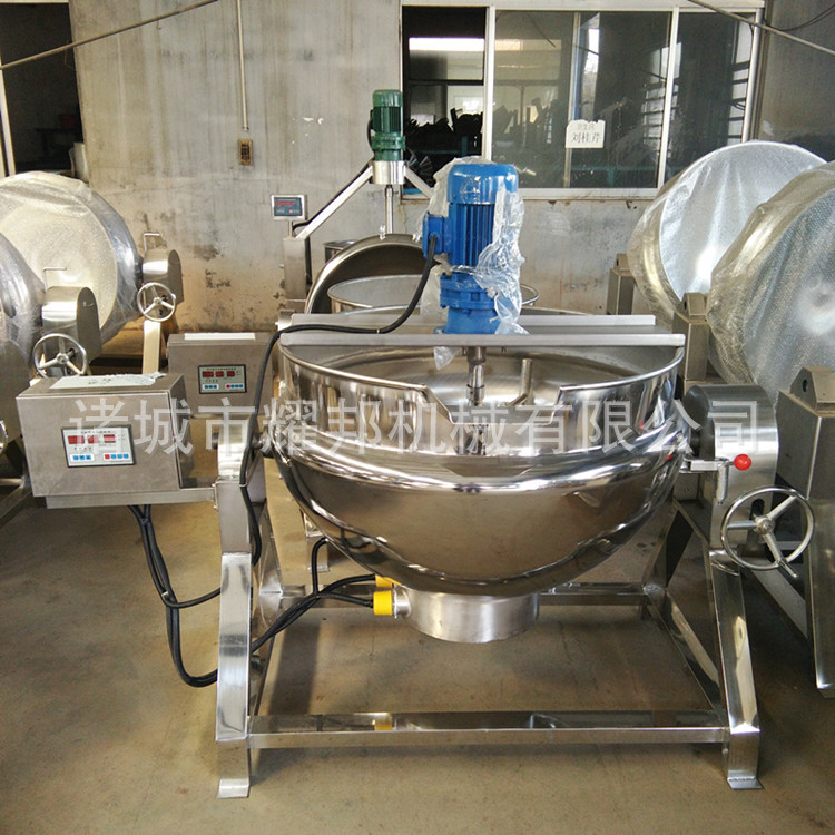 厂家电加热熬糖锅 橡子粉熬制锅