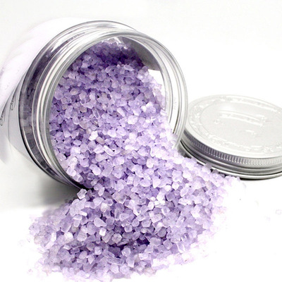 Manufactor machining customized Hotel crystal Perfumed Bath Salts Exfoliator whole body Rub mud clean Bath salts