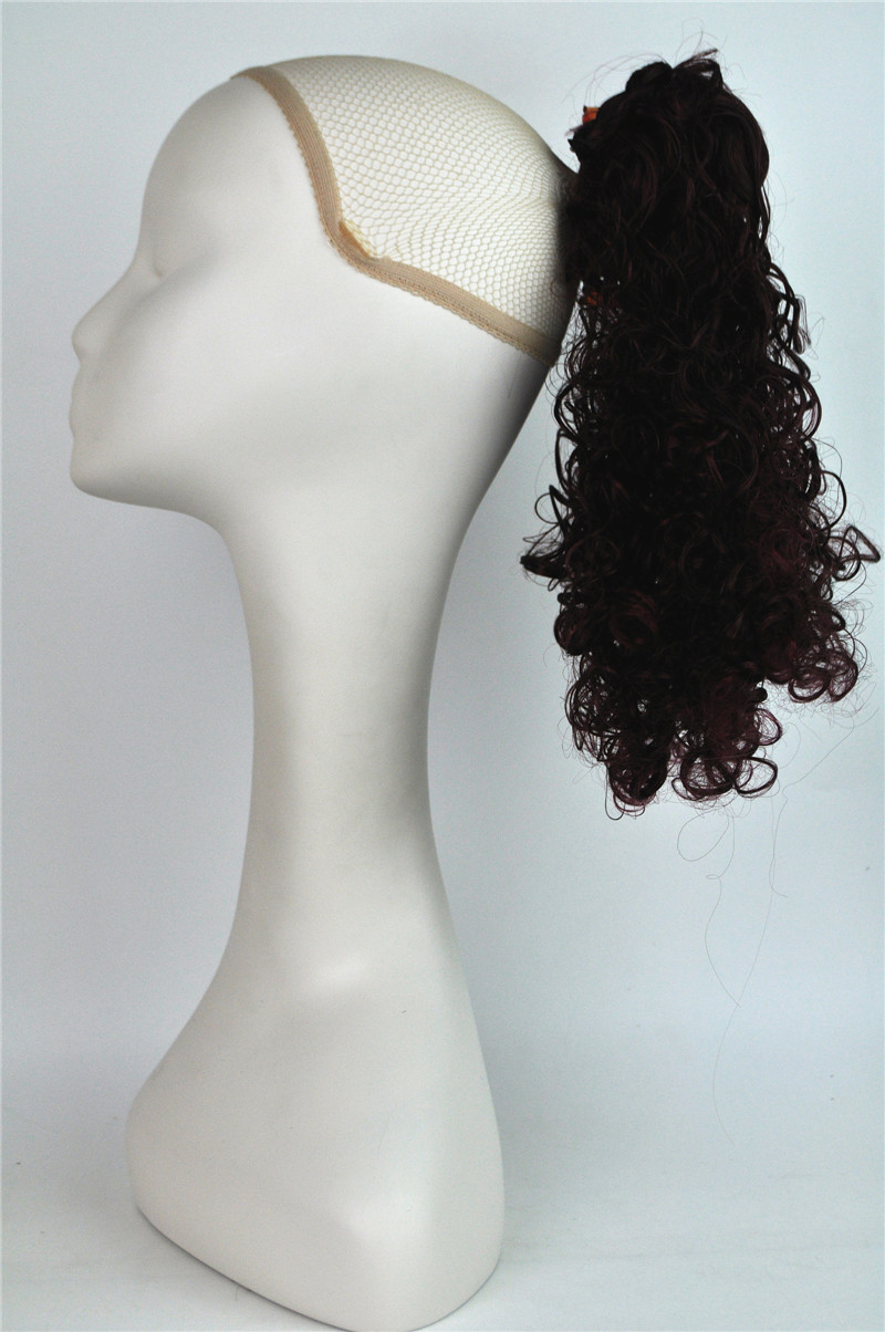 NEWLOOK moda nueva peluca de comercio exterior peluca mechón de pelo peluca pinza cola de caballo